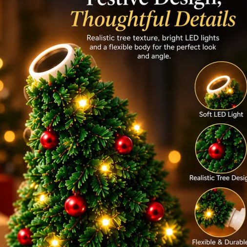 Magical Christmas Tree USB Projector Light